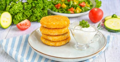 Постные котлеты из картошки