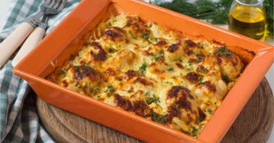 Капуста со сметаной и сыром моцарелла в духовке