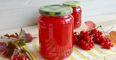 Компот из калины на зиму