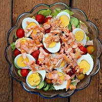 Салат с лососем Салат с лососем