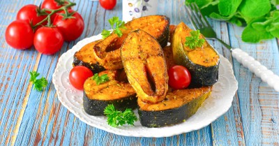 Горбуша в аэрогриле сочная