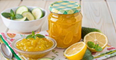 Кабачковое варенье с лимоном