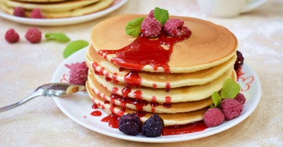 Панкейки на молоке нежные