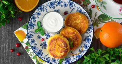 Апельсиновые сырники