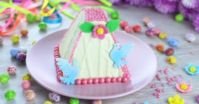 Творожная Пасха со сгущенкой