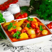 Жаркое из говядины Жаркое из говядины