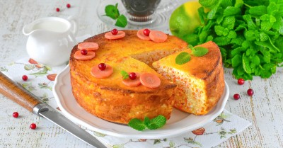 Творожно морковная запеканка в духовке