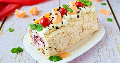 Как украсить рулет