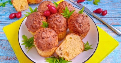 Творожные кексы в аэрогриле