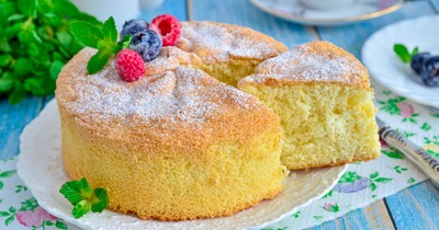 Почему оседает бисквит