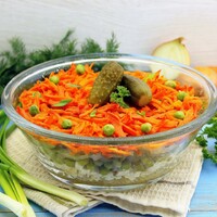 Салат куриная грудка морковь Салат куриная грудка морковь