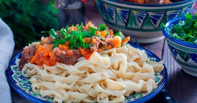 Как сделать лапшу на лагман