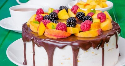 Как украсить торт