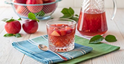 Как варить компот из варенья и яблок