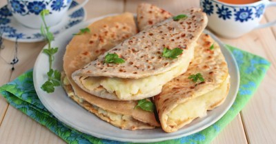 Классический кыстыбый по-татарски на молоке