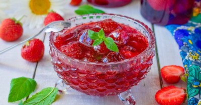 Конфитюр на зиму из клубники
