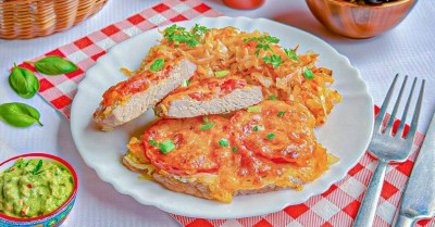 Отбивные по французски