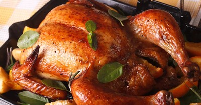 Курица в приправе Тандури Масала в духовке