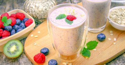 ПП смузи на завтрак с овсянкой