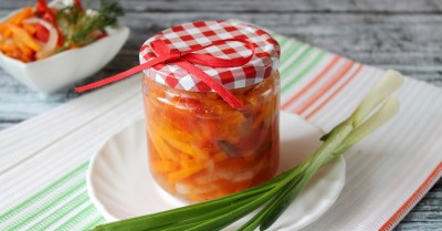 Салат украинский на зиму