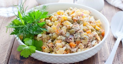 Салат мясной классический с говядиной