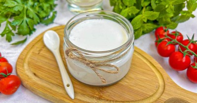 Веганский майонез без яиц