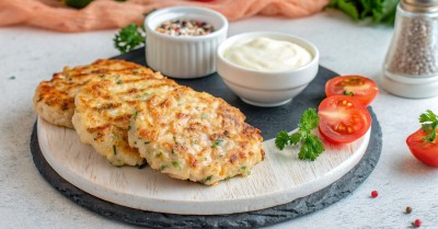 Куриные котлеты с крахмалом рубленные