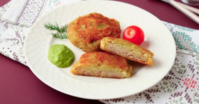 Колдуны из картофеля с фаршем по белорусски