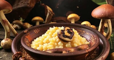 Ризотто с грибами Индиана Джонс