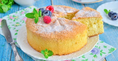 Бисквит на яйцах классический