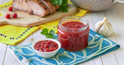 Соус из крыжовника к мясу на зиму домашний фото рецепт