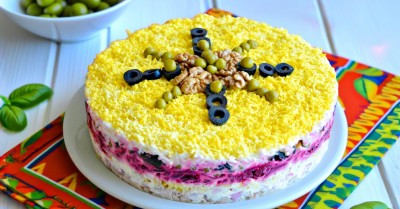 Салат Граф фото рецепт