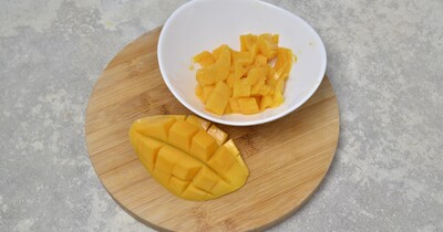 Как чистить манго