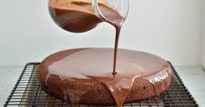 Глазурь для торта из какао шоколадная