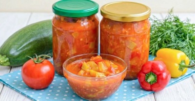 Острые кабачки на зиму