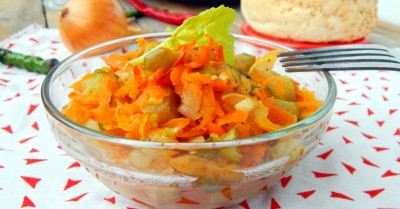 Салат на зиму Парамониха с морковью