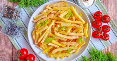 Замороженная картошка фри в аэрогриле