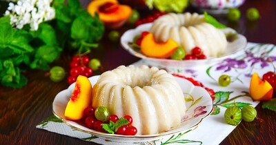 Как сделать бланманже