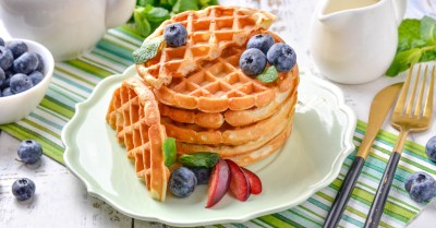 Вафли с творожным сыром видео рецепт