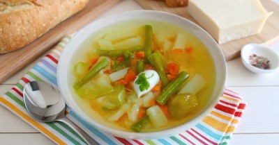 суп из зеленой стручковой фасоли