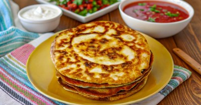 Лепешки на рассоле