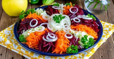 Салат Президент с мясом