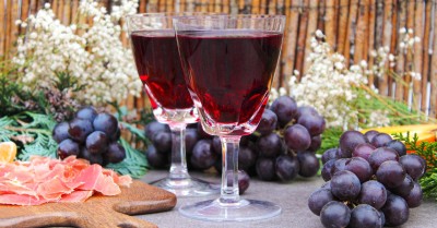 Домашнее сухое красное вино