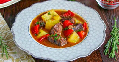 Венгерский суп гуляш классический