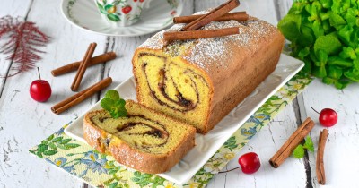 Кекс с корицей