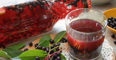 Компот из черемухи на зиму