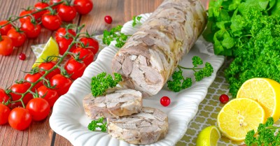 Зельц в бутылке