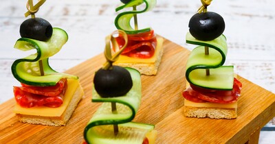 Как приготовить канапе