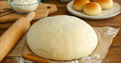 Тесто пирожковое дрожжевое безопарное просто
