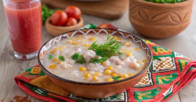 Суп с кукурузой консервированной